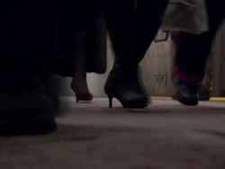 Homeland Security at Pennsylvania Station during Superbowl Weekend News Clip