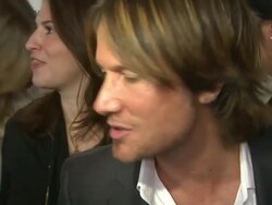 INTERVIEW - Keith Urban on being here. Stock Footage