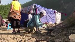 CLEAN : China combs through quake region for victims News Clip