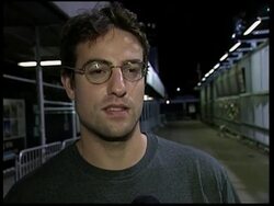 Scene of Ground Zero as morning breaks in NYC News Clip