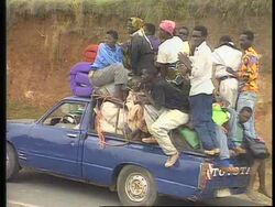 Rwanda - Evacuation Civilians From Butare News Clip