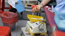 Blood Donation Stock Footage
