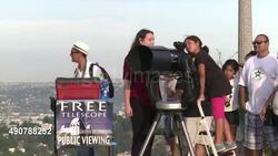 CLEAN : LA settles for obscured view of super blood moon eclipse News Clip