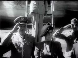 OVERSEAS NEWS - GENERAL ""IKE"" IN BRAZIL News Clip