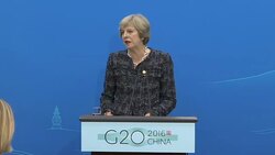Theresa May Press Conference Soundbites - G20 Summit News Clip