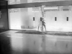 Inventor Russell Winn Demonstrates Electric Mini Bike Stock Footage