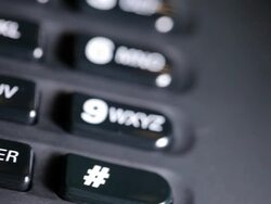 Office Telephone Stock Footage