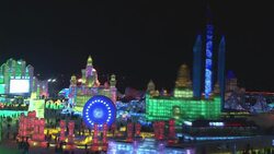 VOICED : Un festival de hielo agridulce en China News Clip