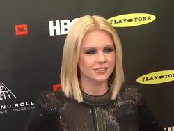 Carrie Keagan at 28th Annual Rock and Roll Hall Of Fame Induction Ceremony - Arrivals 4/18/2013 in Los Angeles, CA.(Footage by WireImage Video/Getty Images Entertainment Video) Stock Footage