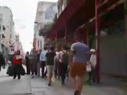 HD: Taksim Istiklal Street Crowd **Time lapse** Stock Footage