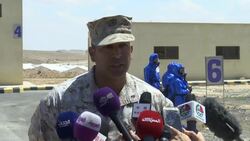 Jordan and US troops in simulated chemical incident drill News Clip