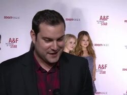 INTERVIEW - Max Adler on being a part of the night at Abercrombie & Fitch's "The Making Of A Star" Spring Campaign Party Stock Footage