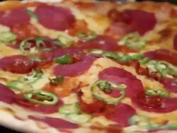 pizza two speed Stock Footage