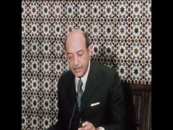 SYND 28/02/73 INTERVIEW WITH MAHMOUD RIAD News Clip