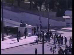 Riots erupt outside parliament as trade unions strike News Clip