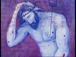 SOUTH AFRICA: JESUS AIDS PAINTING News Clip