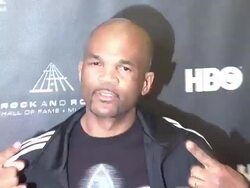 Darryl 'DMC' McDaniels at 28th Annual Rock and Roll Hall Of Fame Induction Ceremony - Arrivals 4/18/2013 in Los Angeles, CA.(Footage by WireImage Video/Getty Images Entertainment Video) Stock Footage