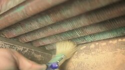 repair of household heating gas boiler Stock Footage