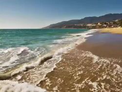 The sea wave Stock Footage