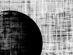 Grunge earth BW Stock Footage