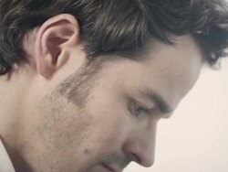 Pianist composing music Stock Footage