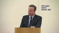 PM Cameron makes case for EU membership News Clip