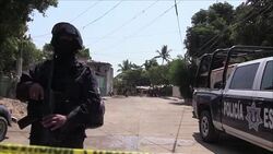 CLEAN : Police officer killed in Acapulco during Mexican open News Clip