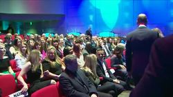 Prince William emotional at mental health event  News Clip