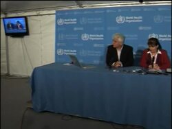 WHO presser on Mexico deaths, SAmerican preparedness News Clip