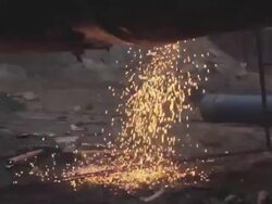 Pipe welding Stock Footage