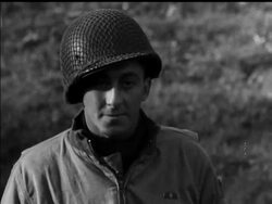 WESTERN FRONT - XMAS 1944 - News Clip