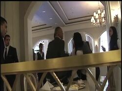 A distraught Libyan woman stormed into a Tripoli hotel Saturday to tell foreign reporters that government troops raped her, setting off a brawl when hotel staff and government minders tried to detained her. News Clip