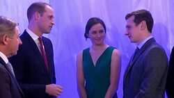 Prince William attends Sports Personality of the Year Reception News Clip