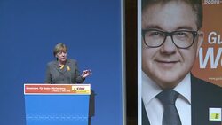 CLEAN : Merkel faces drubbing as German populists eye poll surge News Clip