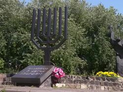 MS Holocaust Memorial Stock Footage