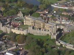 Windsor Castle Aerials News Clip