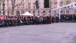 CLEAN : Paris pays tribute to victims of 2015 terror attacks (2) News Clip