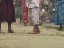 Refugee Camp In Burmese Town Of Sittwe News Clip