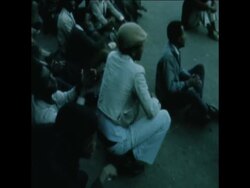 SYND 19 9 74 STUDENT DEMOS AGAINST HAILE SELASSIE CONTINUE. News Clip