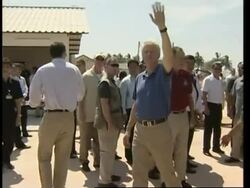 Bush Snr and Clinton continue tour of tsunami region News Clip
