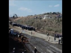 SYND09/03/71 PROTEST BARRICADES REMOVED AT TOKYO'S NARITA AIRPORT News Clip