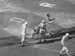 Highlights of the 1949 Orange Bowl won by the Texas Longhorns Stock Footage
