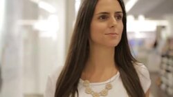 In a Shopping Mall Stock Footage