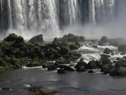 Iguazu falls, Argentina Stock Footage