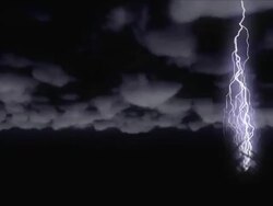 Lightning And Night Stock Footage