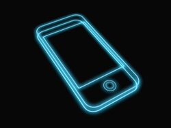 Futuristic Phone Stock Footage