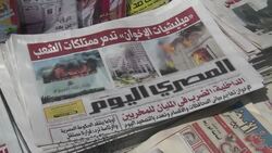 CLEAN : Egyptians clean Cairo streets after News Clip