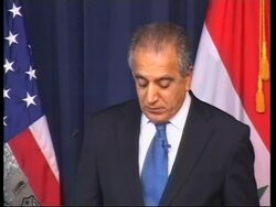 WRAP News conference by US amb to Iraq, top US commander, ADDS new bites News Clip