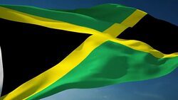 4K Jamaica Flag - Loopable Stock Footage
