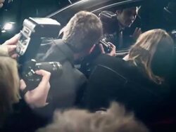 Actor on RED Carpet Stock Footage